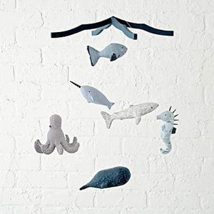 NIB Crate and Barrel Under the sea mobile